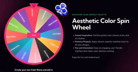 spin wheel name|aesthetic wheel spinner.